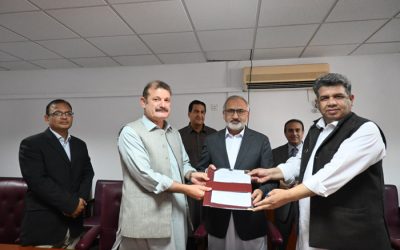 Khyber Pakhtunkhwa Health Care Commission , Sehat Card Plus Programme and State Life Insurance Corporation signed a Memorandum of Understanding (MOU)