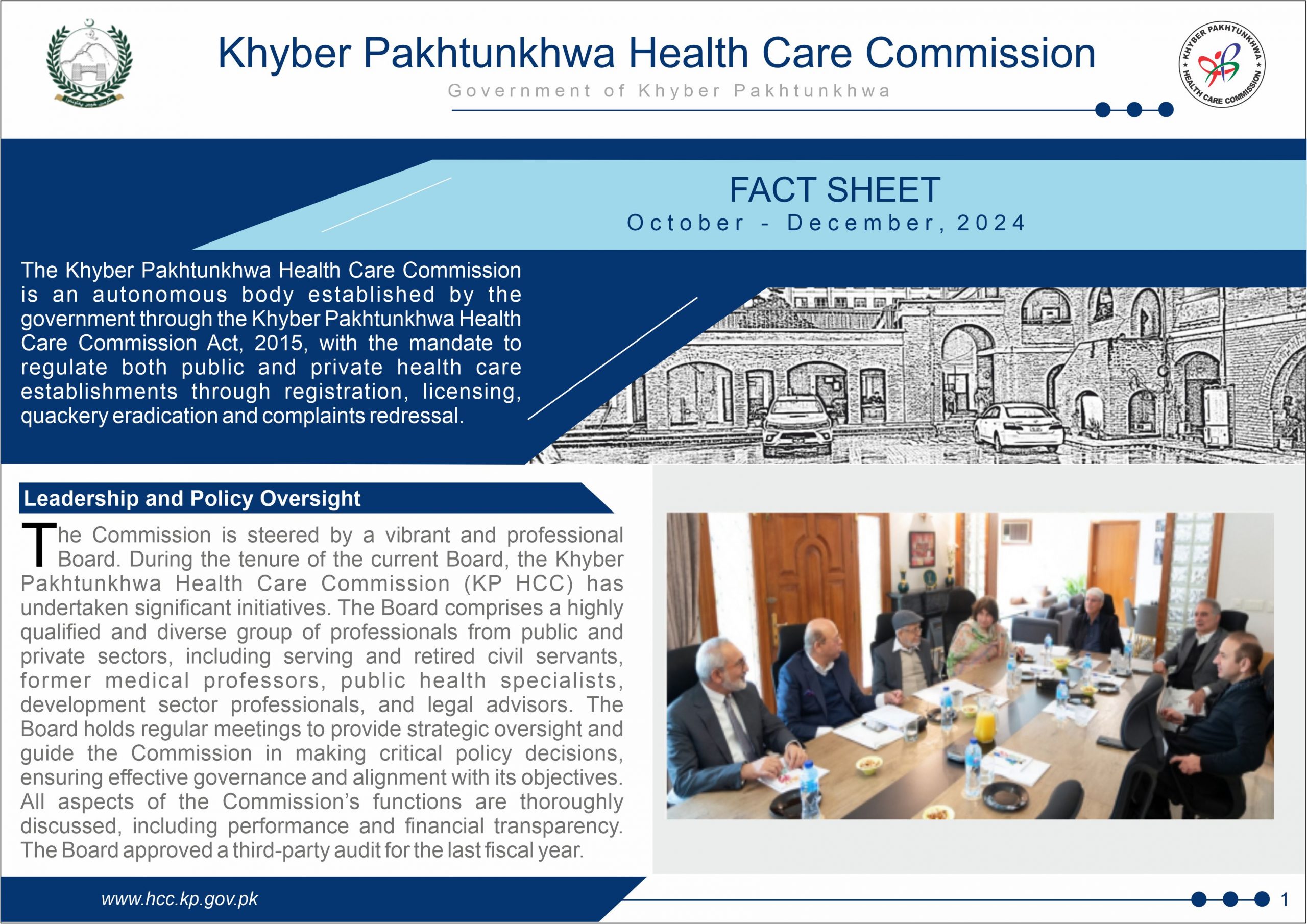 KP HCC Released Quarterely Report (October to December, 2024)