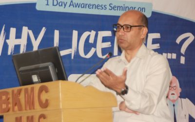 One-Day Seminar on “Why License” at BKMC, Mardan