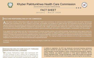 KP HCC Released Quarterely Report (January to March 2026)) 