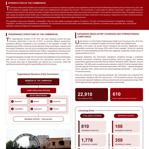 KP HCC Released Quarterely Report (July to September 2026)
